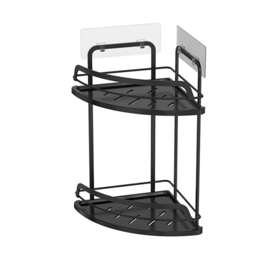 kopen Muurtype ijzeren draad rek roestvrij staal douche caddy voor badkamer organisatie online vervaardiging
