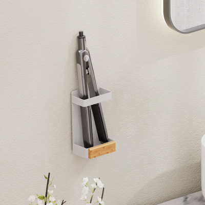kopen Installeer stijl wand gemonteerd magnetische douche Caddy Rack voor moderne badkamer online vervaardiging