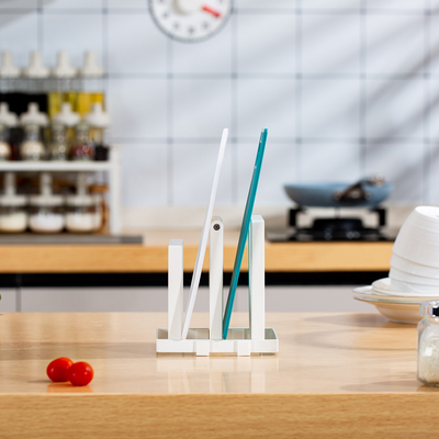 kopen Duurzame keuken snijplank rekhouder Multi-Size snijplank organisator online vervaardiging