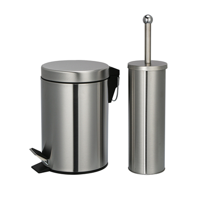 kopen Duurzame stijl rollend deksel type 3L/5L/8L/12L/20L/30L SS Ronde vuilnisbak met voetpedaal roestvrij staal online vervaardiging