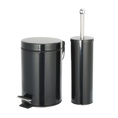 kopen Rolbedekking Type SS Ronde vuilnisbak met voetpedaal Roestvrijstalen vuilnisbak 3L/5L/8L/12L/20L/30L Capaciteit Ronde vorm online vervaardiging
