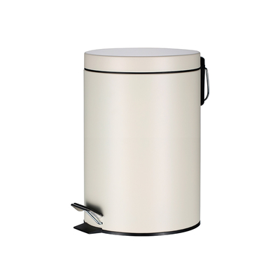 kopen Rolbedekking Type Voetpedaalbak roestvrijstalen vuilnisbak voor 3L/5L/8L/12L/20L/30L SS Ronde bak online vervaardiging