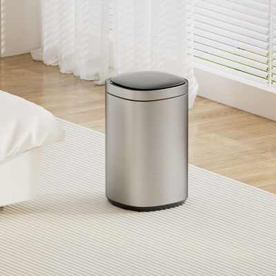 kopen 30L Satin roestvrij staal Smart Sensor Bin met touchless bewegingssensor en automatisch openen online vervaardiging