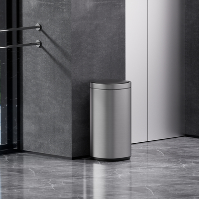 kopen Verwijdering van afval zonder inspanning 40L Smart Sensor vuilnisbak met automatische bewegingsdetectie en roestvrijstalen materiaal online vervaardiging