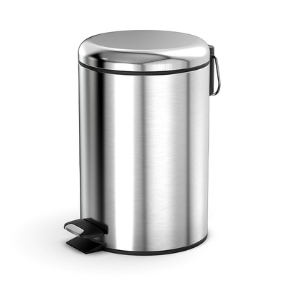 kopen 3L / 5L / 12L / 20L / 30L Duurzaam pedaal roestvrij staal voet pedaalbak voor keuken Huishoudelijke kom deksel vuilnisbak zacht sluiten online vervaardiging