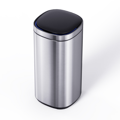 kopen STANDING 12L 30L 40L 50L Grote capaciteit Huishoudelijk roestvrij staal Smart sensor bin Automatische vuilnisbak online vervaardiging