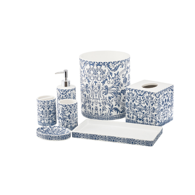 kopen Bloemenprinter Zeepverspreider Foamverspreider Tandborstel Houder Badkamer Accessoires Set online vervaardiging