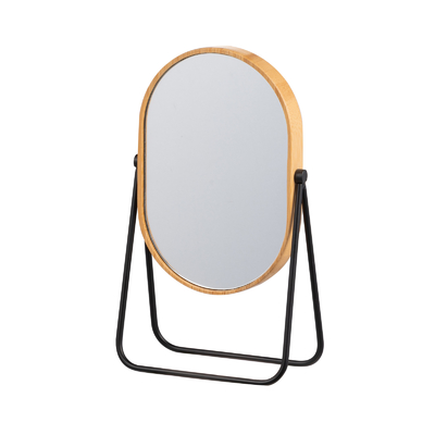 kopen Draagbare eenvoudige toonbank make-up spiegel met juwelenbak online vervaardiging