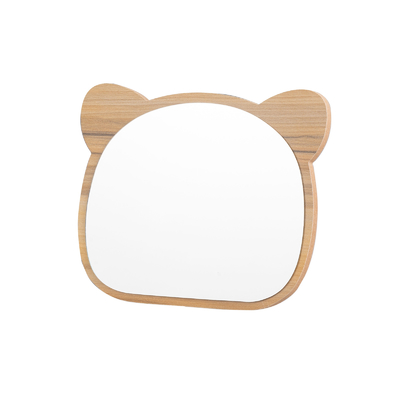 kopen Panda Shape Hout Countertop Make-up Mirror Voor Home Decor online vervaardiging