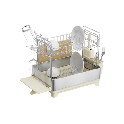 kopen 2 Tiers rechthoekig roestvrij staal Afneembare hanger voor afneembare afwasmiddelen Premium keuken hanger voor afwasmiddelen Board hanger voor afwasmiddelen online vervaardiging