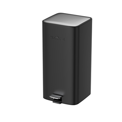 kopen 28L SS Rectangular Pedal Trash Can Waste Bin Met Rolling Cover Type online vervaardiging