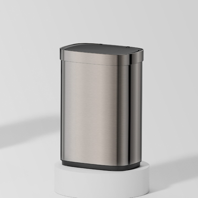 kopen Roestvrij staal 65L Touchless Smart Sensor vuilnisbak automatische vuilnisbak voor keuken woonkamer online vervaardiging
