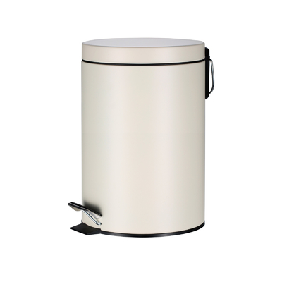 kopen Rolbedekking Type 3L/5L/8L/12L/20L/30L SS Ronde vuilnisbak Pedal Bin Roestvrijstalen vuilnisbak voor thuis online vervaardiging