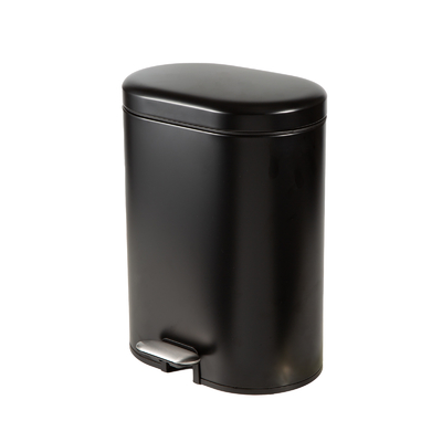 kopen Stijlvolle 50 liter capaciteit Pedal Bin Met Soft Close functie En afgeronde rechthoekige vuilnisbak Roestvrij staal materiaal online vervaardiging