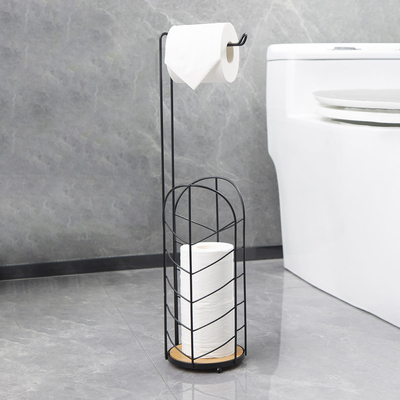 Moderne metalen badkamer douche Caddy toiletdoekhouder met dispenser