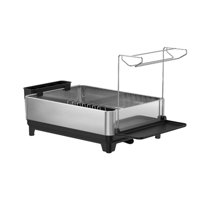 Rectangular Afneembare roestvrijstalen vaatdroger voor compacte keuken