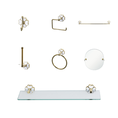 Corrosiebestendige wandmontage accessoires Badkamer opslaghouders Racks voor stijlvolle organisatie