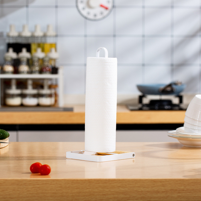 Keukenorganisator Keuken metalen papierhouder Staande papierrolhouder Tissue papierhouder