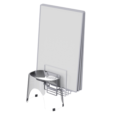 Magnetische aantrekkingskracht douchestafel met handdoekhouder wandmontage badkamer organisator badkuip dekking en douche stoel organisator