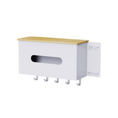 Magnetische aantrekkingskracht Doucherack Geen boorruimte organisator Wand gemonteerd multifunktioneel doosje