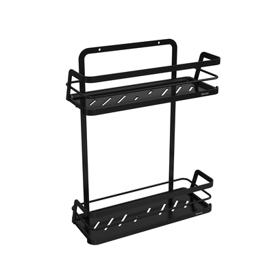 Metalen badkamer organisator Zuigbeker IJzerdraad Rack Roestvrij staal Geen boren Wand gemonteerd douche caddy