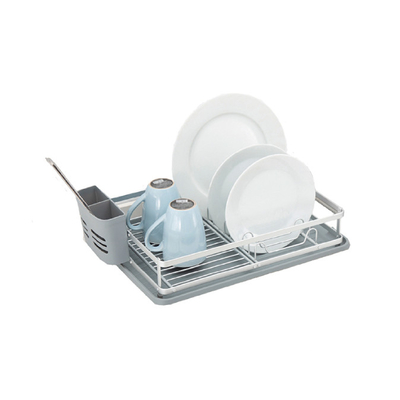 Aluminium keukenschaal drainer Rack schotel organisator