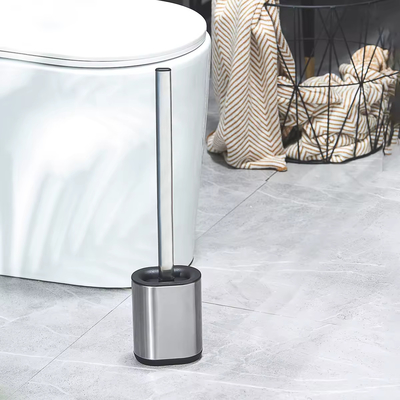 Compact badkamer TPR toiletborstel met warm Europees ontwerp en duurzaam borstel