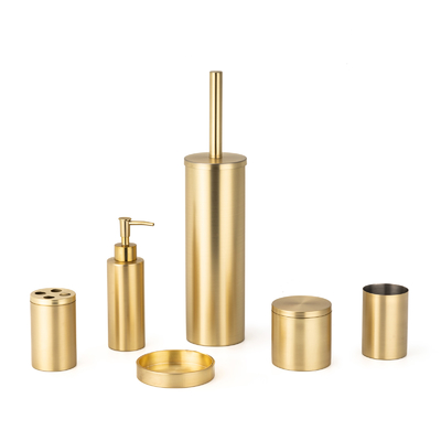 METALEN MATERIAL Zeepfoam Dispenser Tandborstel Houder Badkamer Accessoires Set