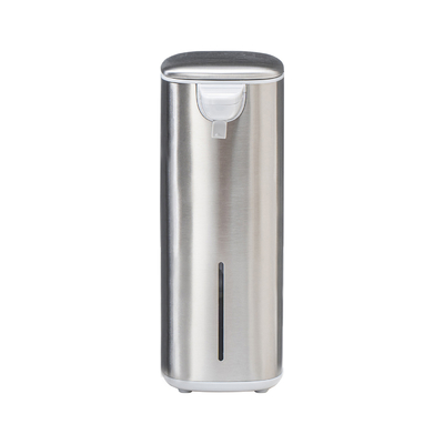 Roestvrij staal Touch-free sensor Liquid Foam Soap Pump Dispenser Automatische oplaadbare zeepdispenser voor badkamer